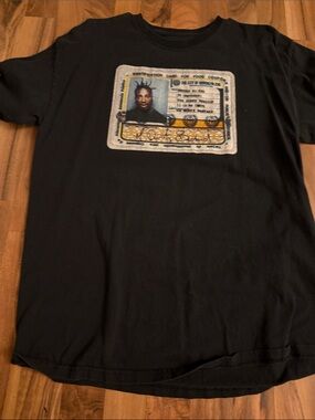 Black Ol Dirty Bastard Short-Sleeve Graphic Tee